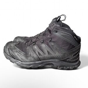 Salomon XA Forces Mid GTX EN Boots Triple Black Men's 12 Gortex Tactical Durable
